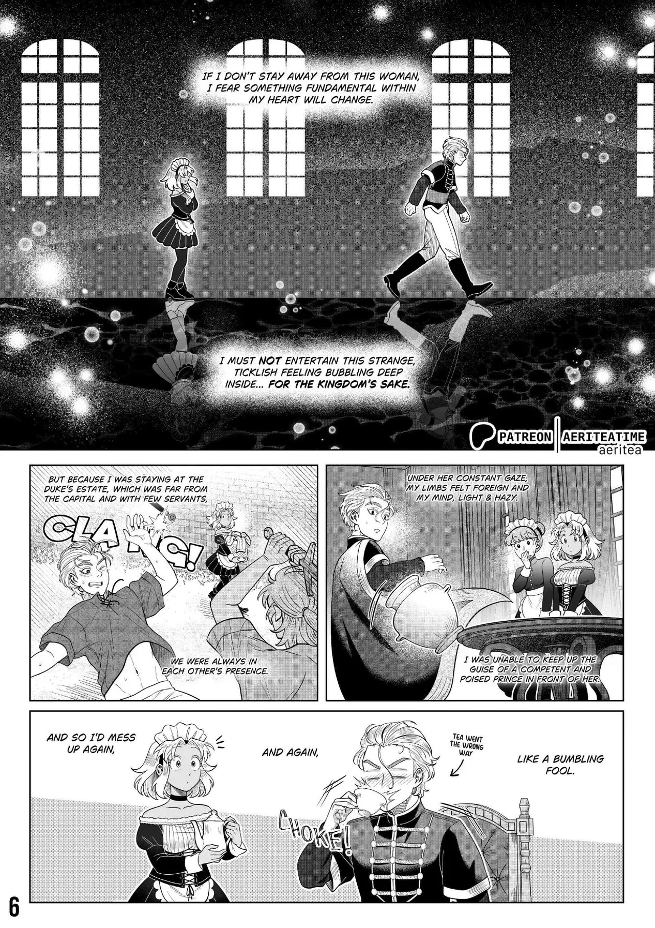 Otome Isekai: The Incompetent Competent Prince Wants to Service the Maid From Another World?! page 6 full