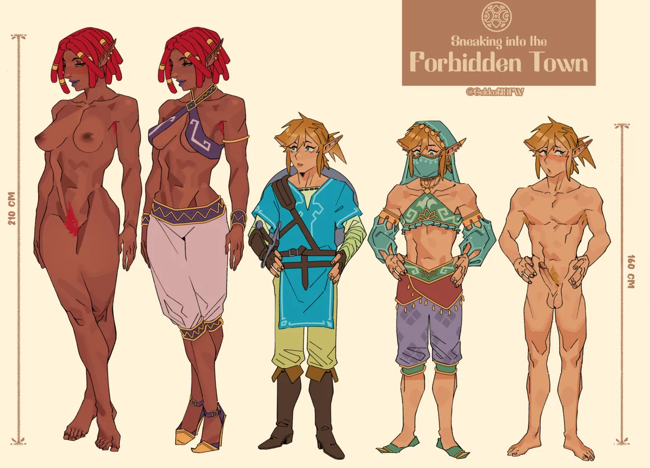 Sneaking into the Forbidden Town ch.1-2 page 3 full