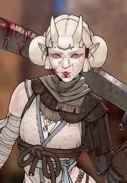 Kokoro, the albino succubus