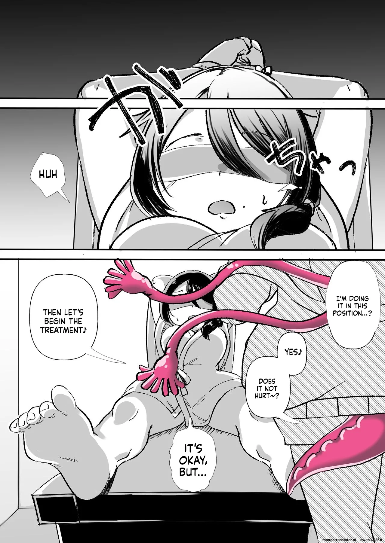 Les Shokushu Onee-san ni Yoru Kyousei Ikinuki Les Esthe ~Muchimuchi Kosodate Mama Kaori Hen~ page 4 full