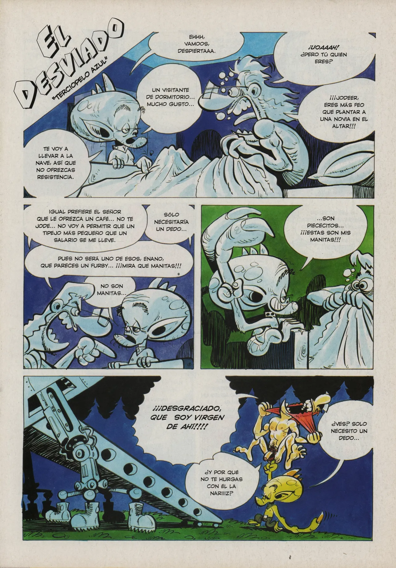 El Desviado - Terciopelo Azul page 1 full