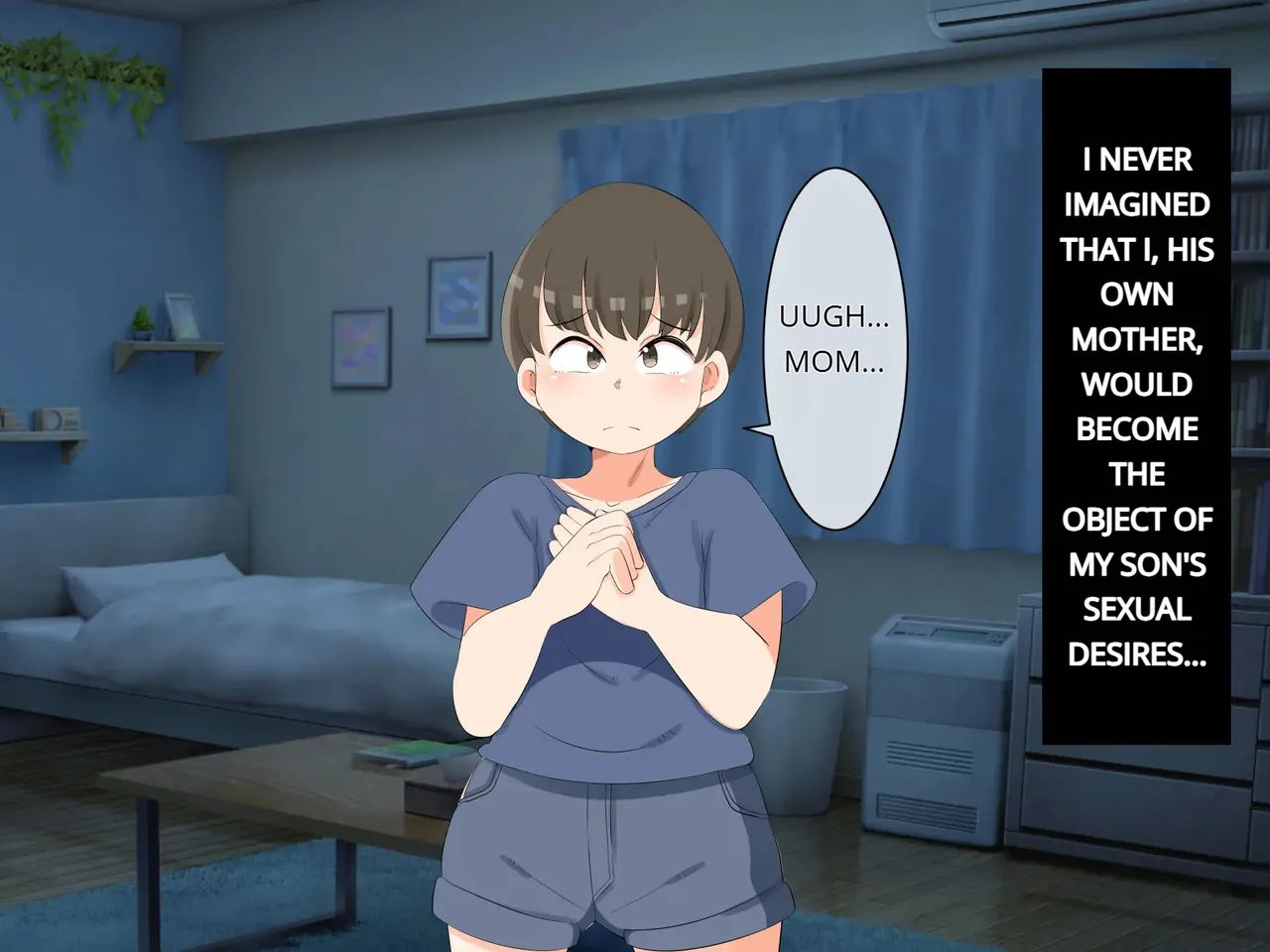 No way! I, a mother, am the object of my son's sexual desire! page 10 full