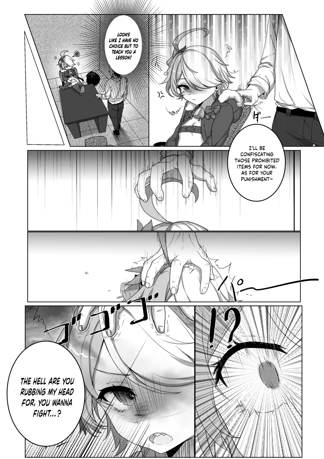 Bad Girl Sin Mal's Training Time page 7 full