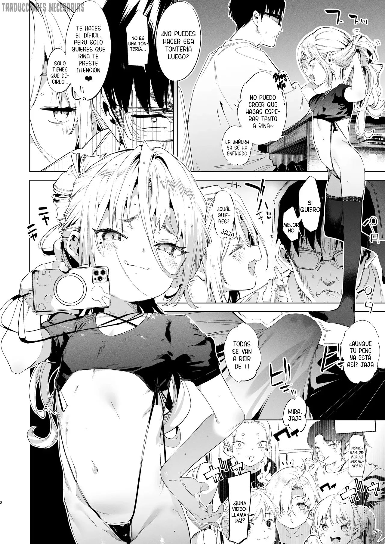 Mesugaki Rina-chan VOL. 3 | Rina-chan, la pequeña provocadora VOL.3 page 7 full