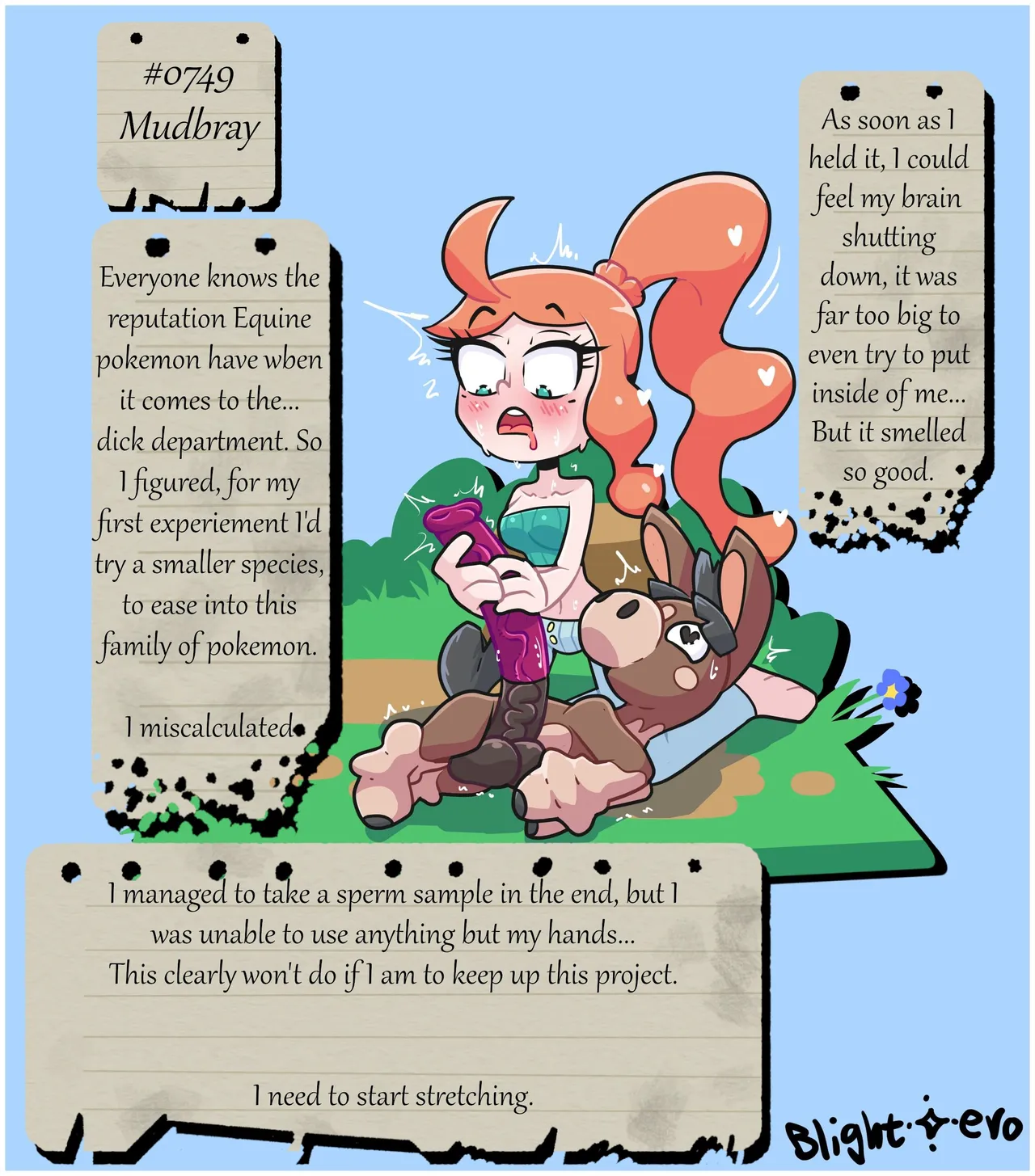 Professor Sonia's PokeDEX page 7 full