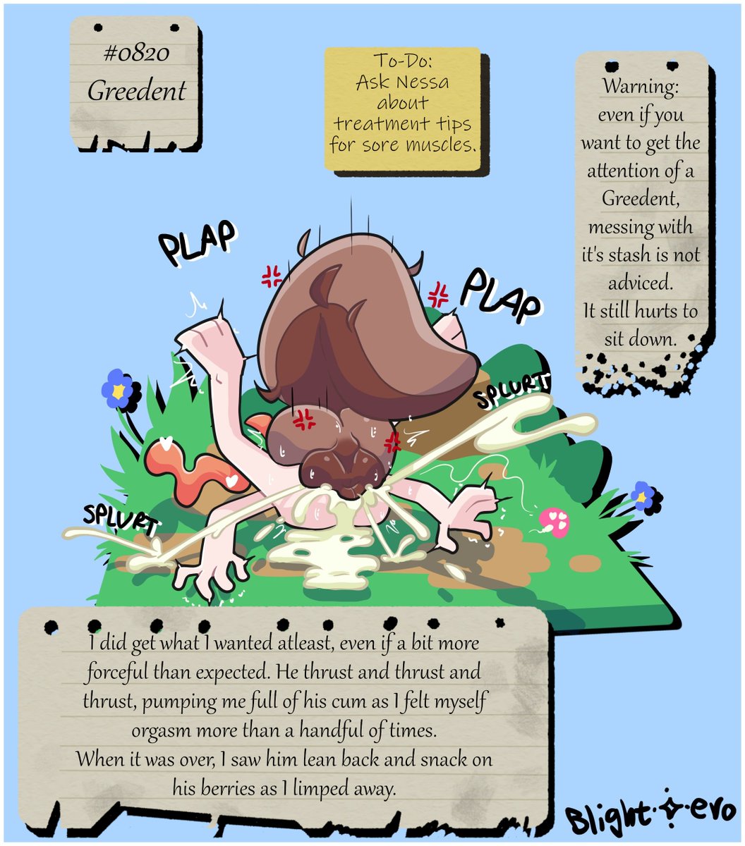 Professor Sonia's PokeDEX page 8 full