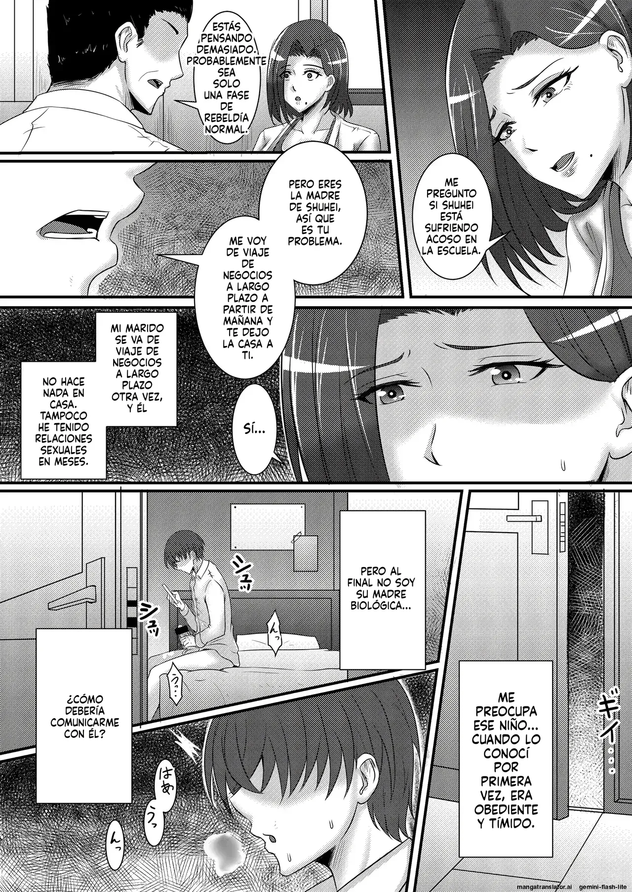 Boku no Kanojo wa Okaasan｜Mi Novia es Mi Madre page 4 full