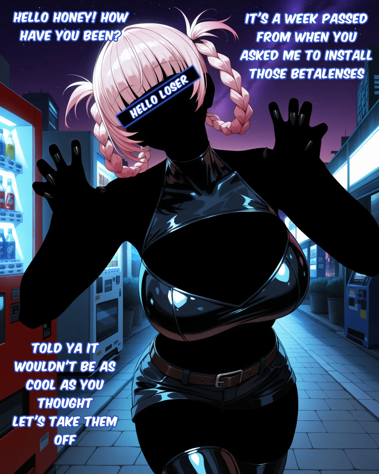 Nazuna helped with making you stay Censored forever! page 1 full