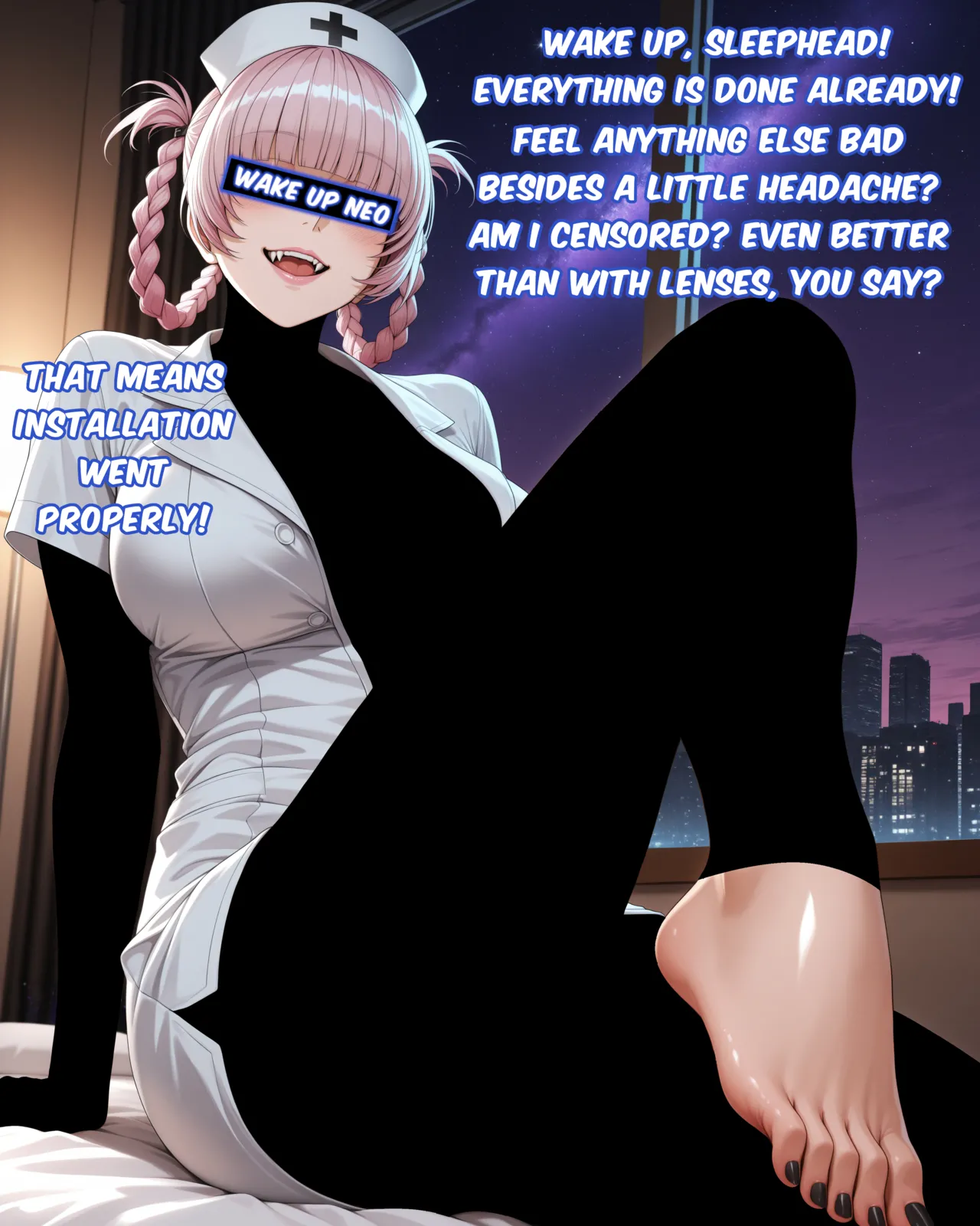 Nazuna helped with making you stay Censored forever! page 7 full