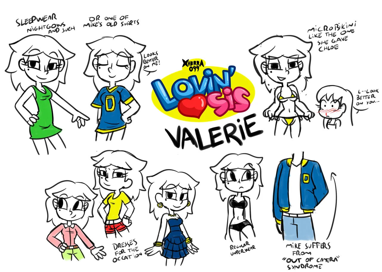 Lovin' Sis Extra Art page 6 full