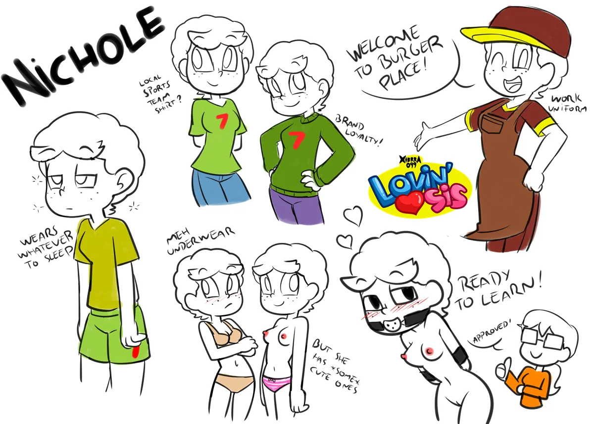 Lovin' Sis Extra Art page 9 full