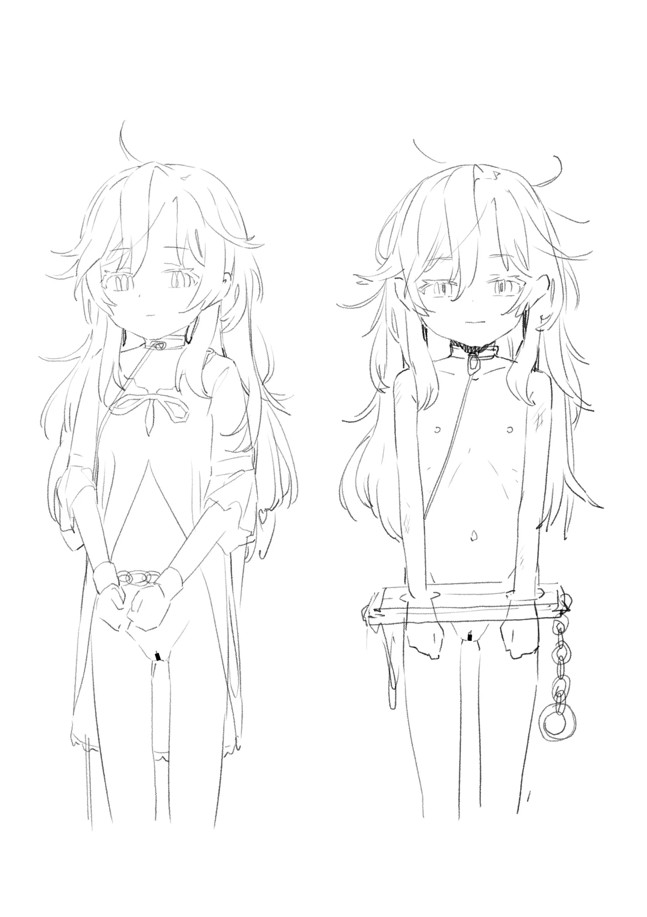 【Manga 】Toraware no Kyūketsuki Elika Chō〇 Chikubi-zeme &amp; Kairaku-ochi 【Manga 4p・Irasuto 1-mai + Sabun・Dezain Rafu】 page 7 full