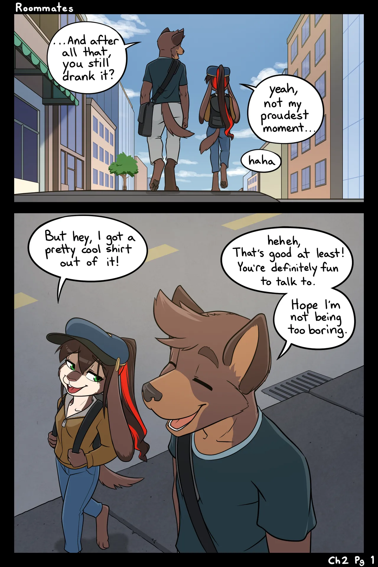 RoomMates: Chapter 2 page 1 full