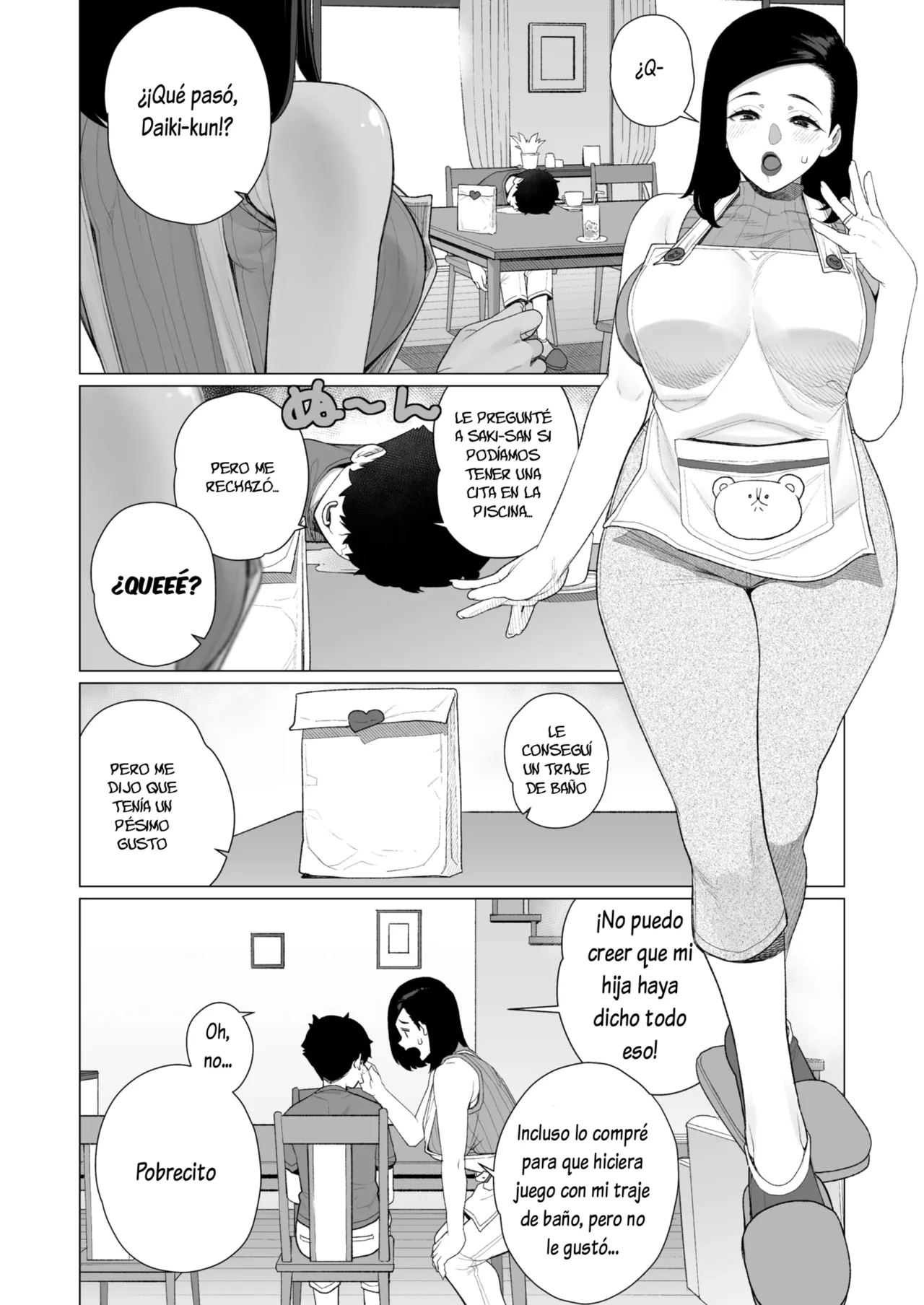 Mama to Mizugi Date | Una cita en bikini con mama-san page 2 full
