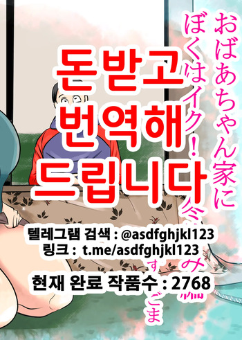 Obaa-chan Ie ni Boku wa Iku! Fuyuyasumi Hen | 할머니 댁에 나는 간다! 겨울방학 편 cover