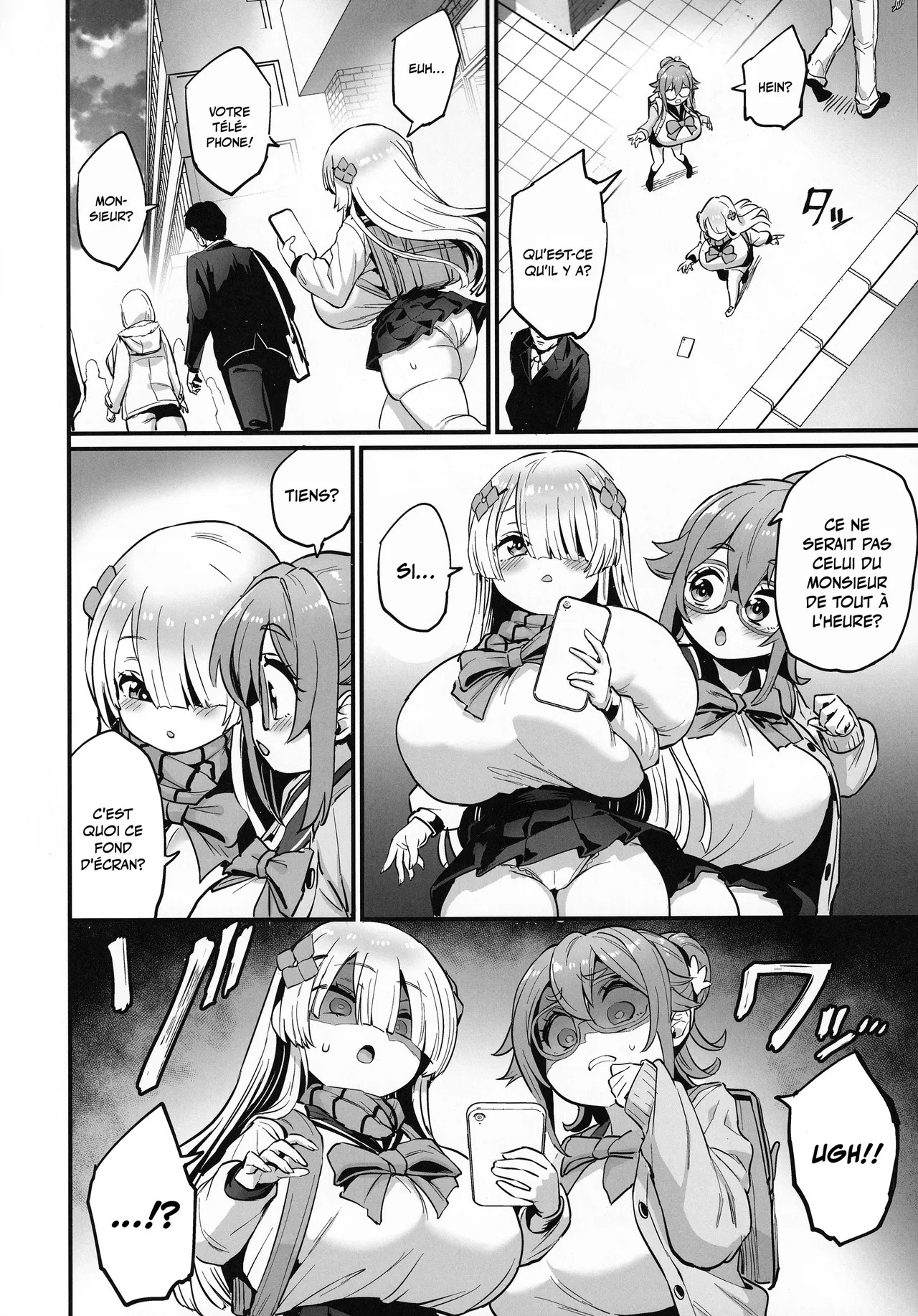 Paihame Nakayoshi Zenpen | Deux gamines aux mamelons baisables page 7 full