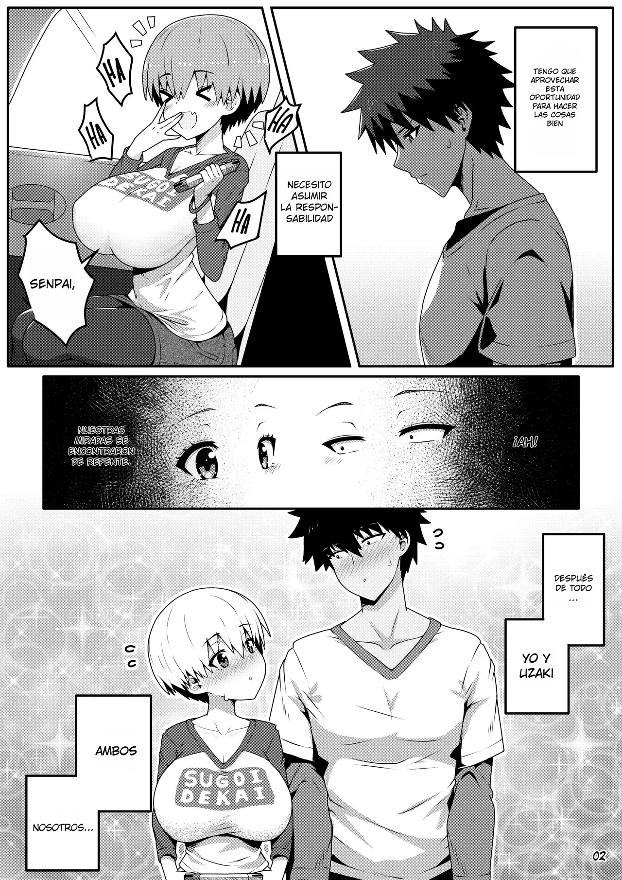 Uzaki-chan no Kizuna o Fukameru Kyuuka｜Uzaki-chan y Las Vacaciones para Estrechar Lazos page 4 full