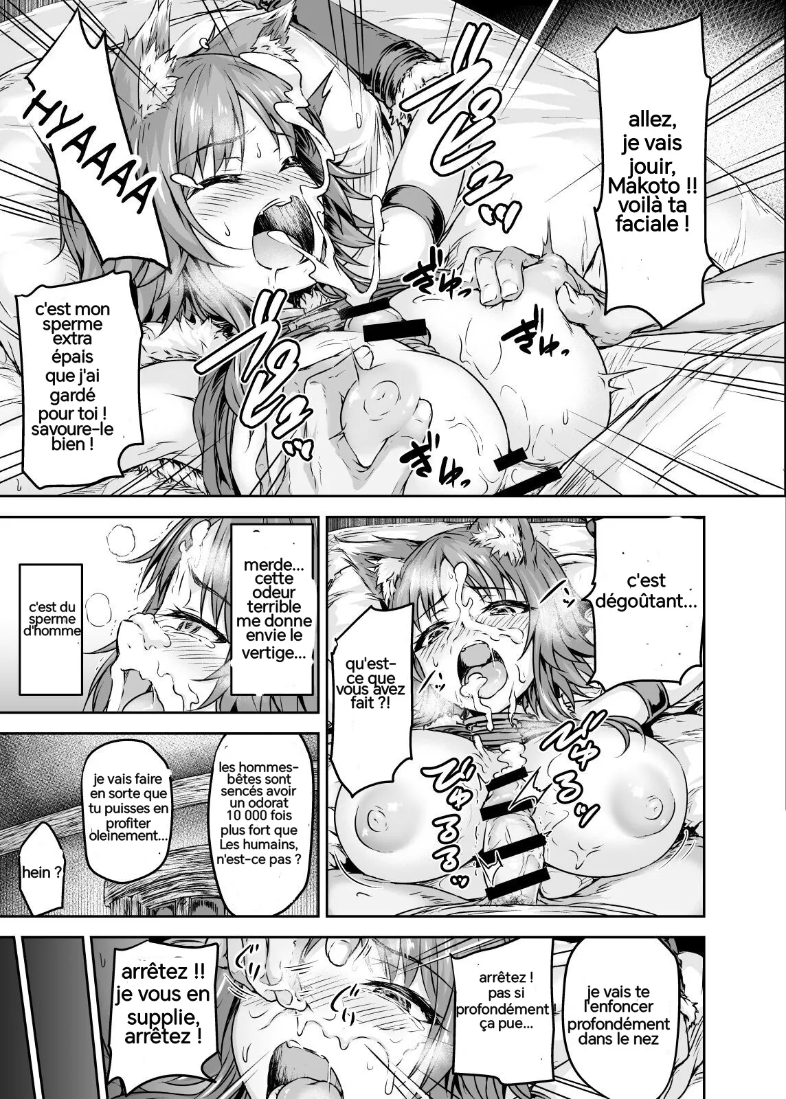 Makoto Falls to Pleasure with a Bitch Contract page 10 full