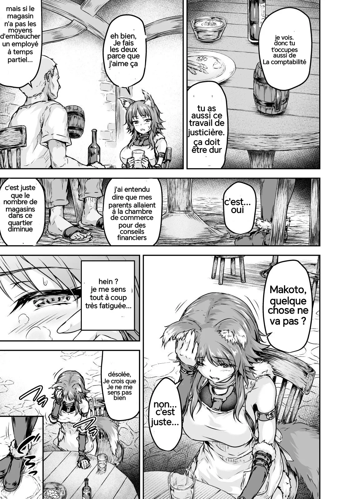 Makoto Falls to Pleasure with a Bitch Contract page 4 full