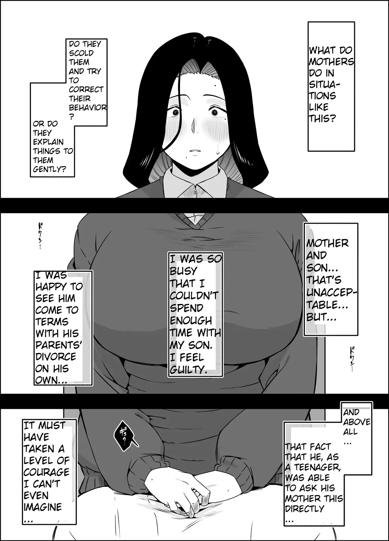 Thanks to my son, I've come to love sex. page 6 full