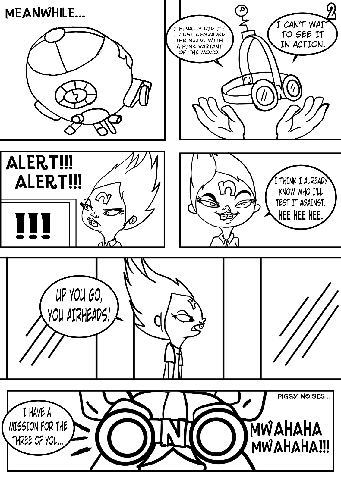 Coco Bandicoot in "Nina's Re-Punishment" page 3 full