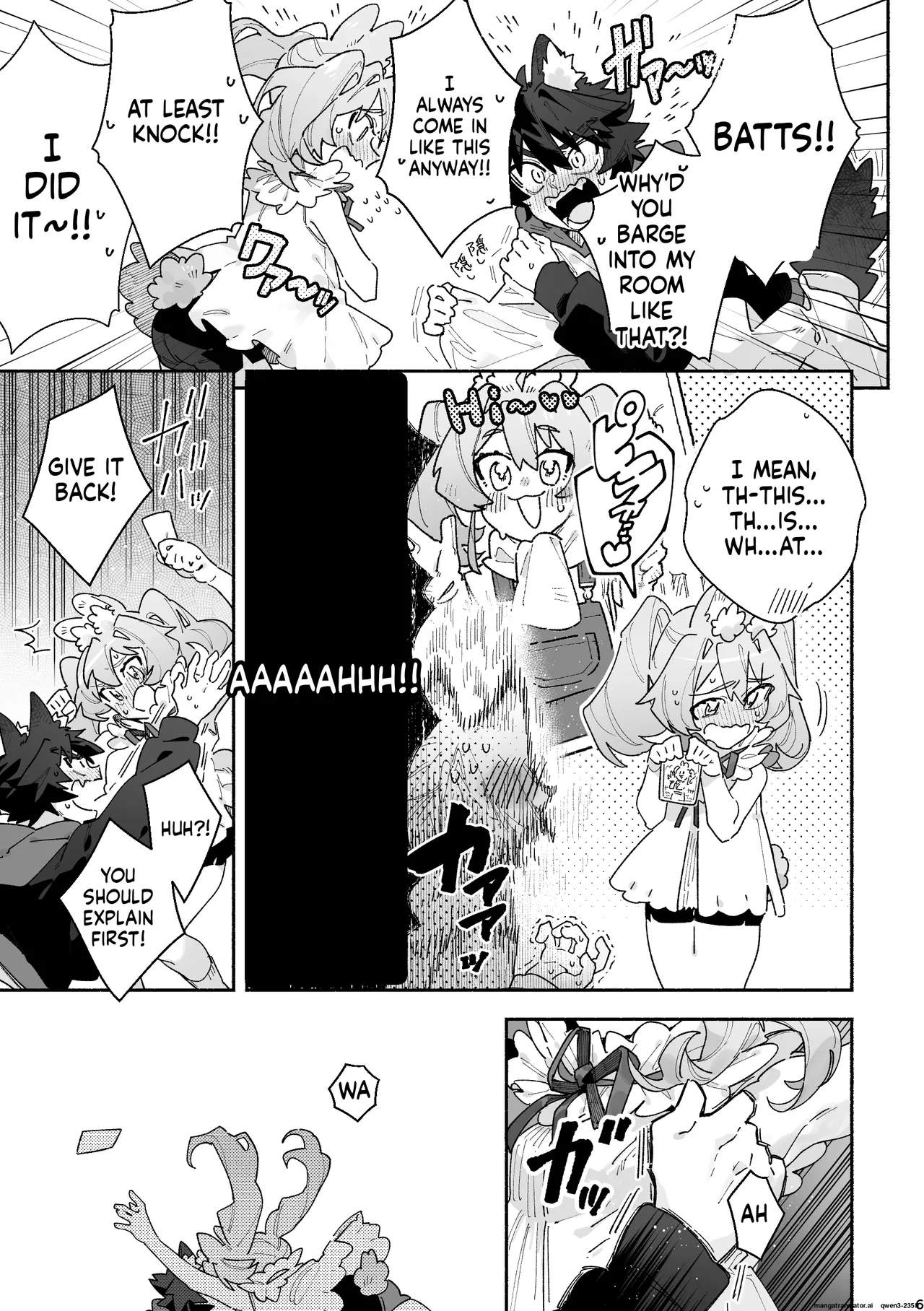 ♂ ga Uke. Usagi-chan x Ookami-kun page 6 full
