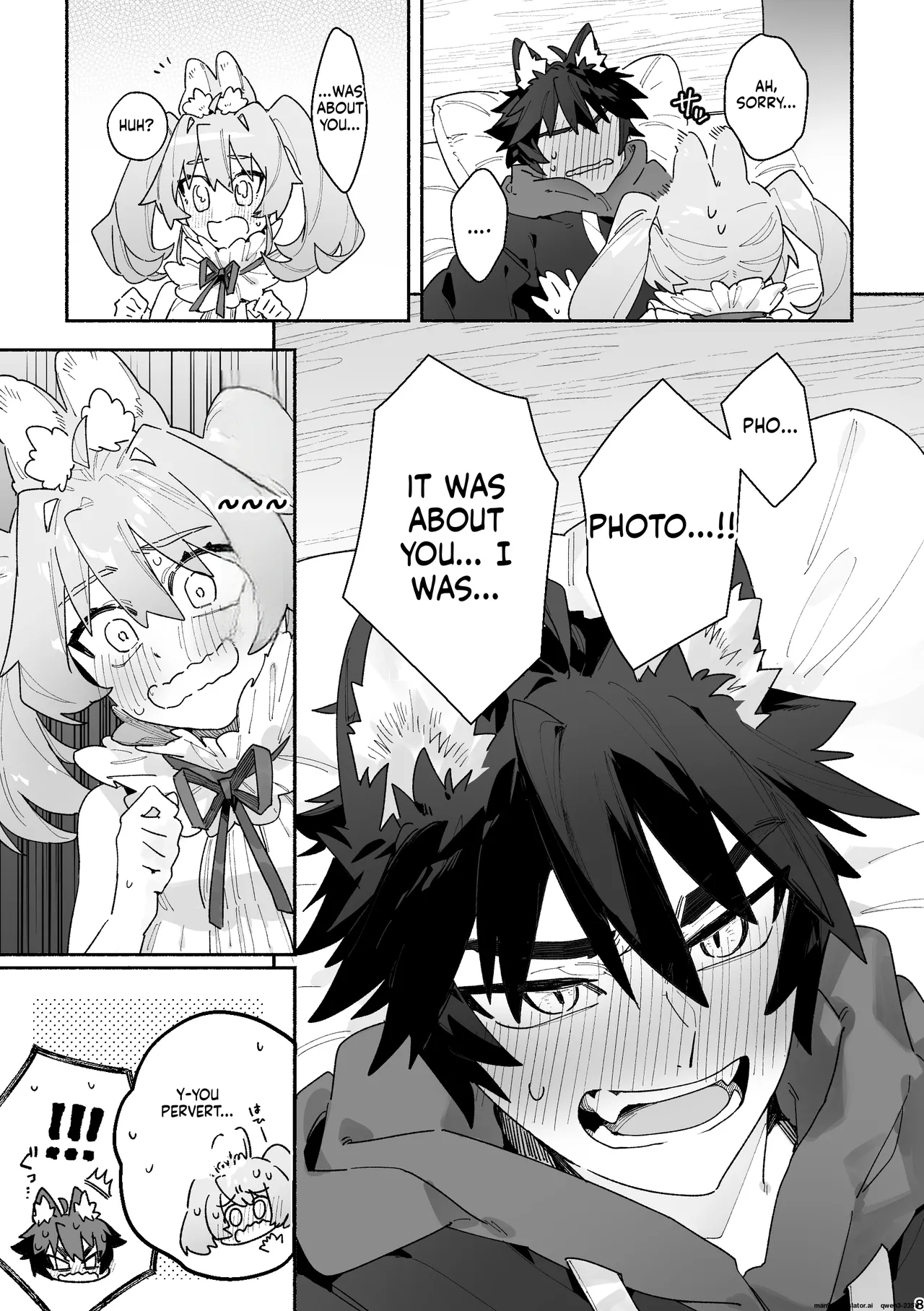 ♂ ga Uke. Usagi-chan x Ookami-kun page 8 full