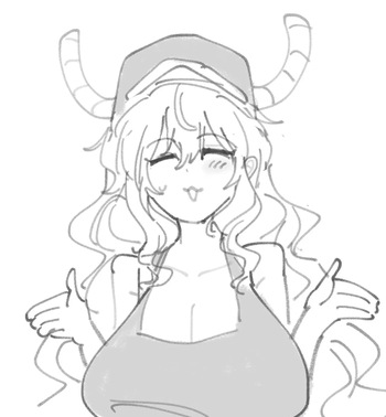 Lucoa x Shouta works cover