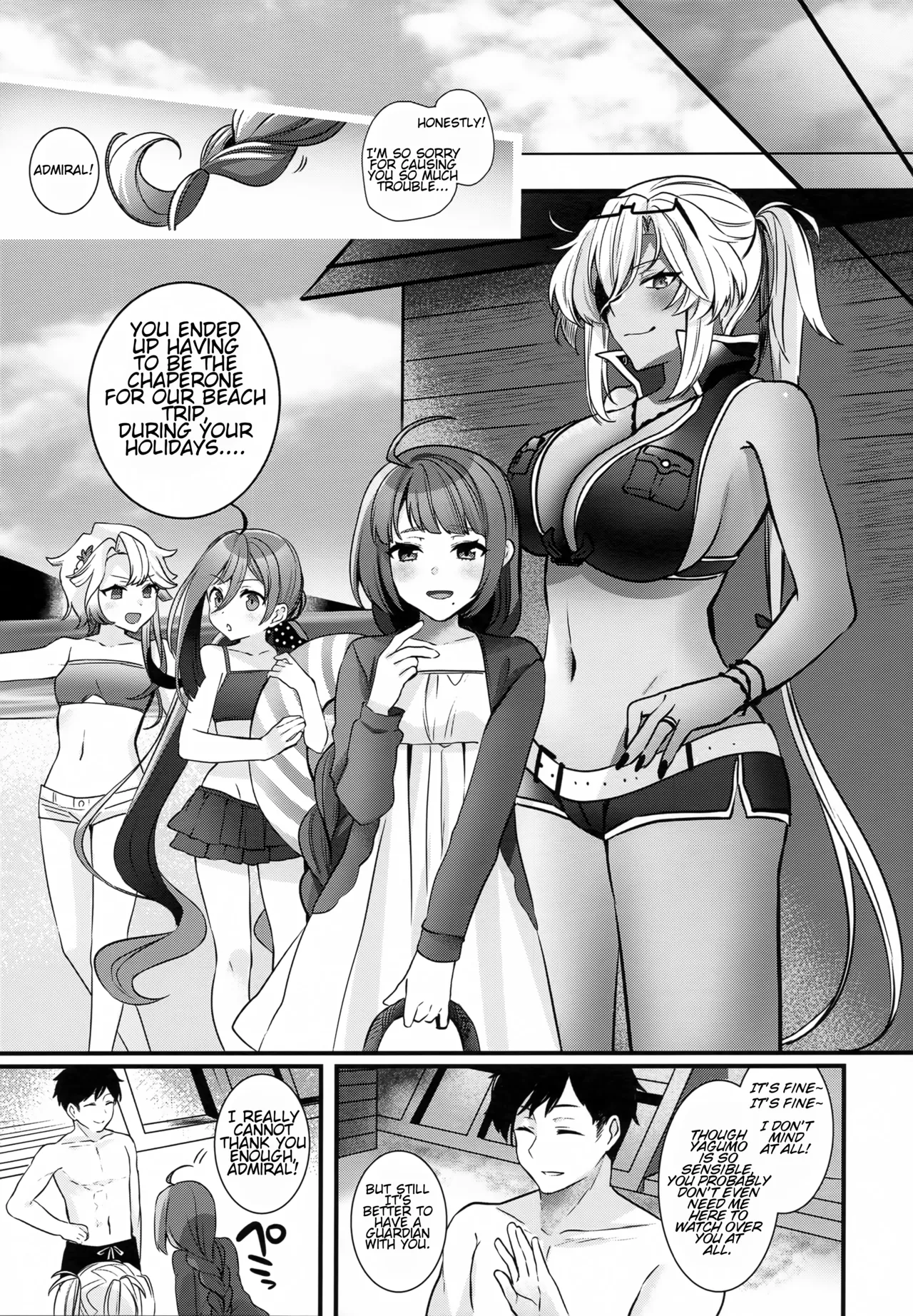 Musashi-san no Yoru Jijou Yoi no Umi to Himegoto-hen | Musashi-san's Night Time Proclivities: The Secret of The Twilight Sea page 6 full