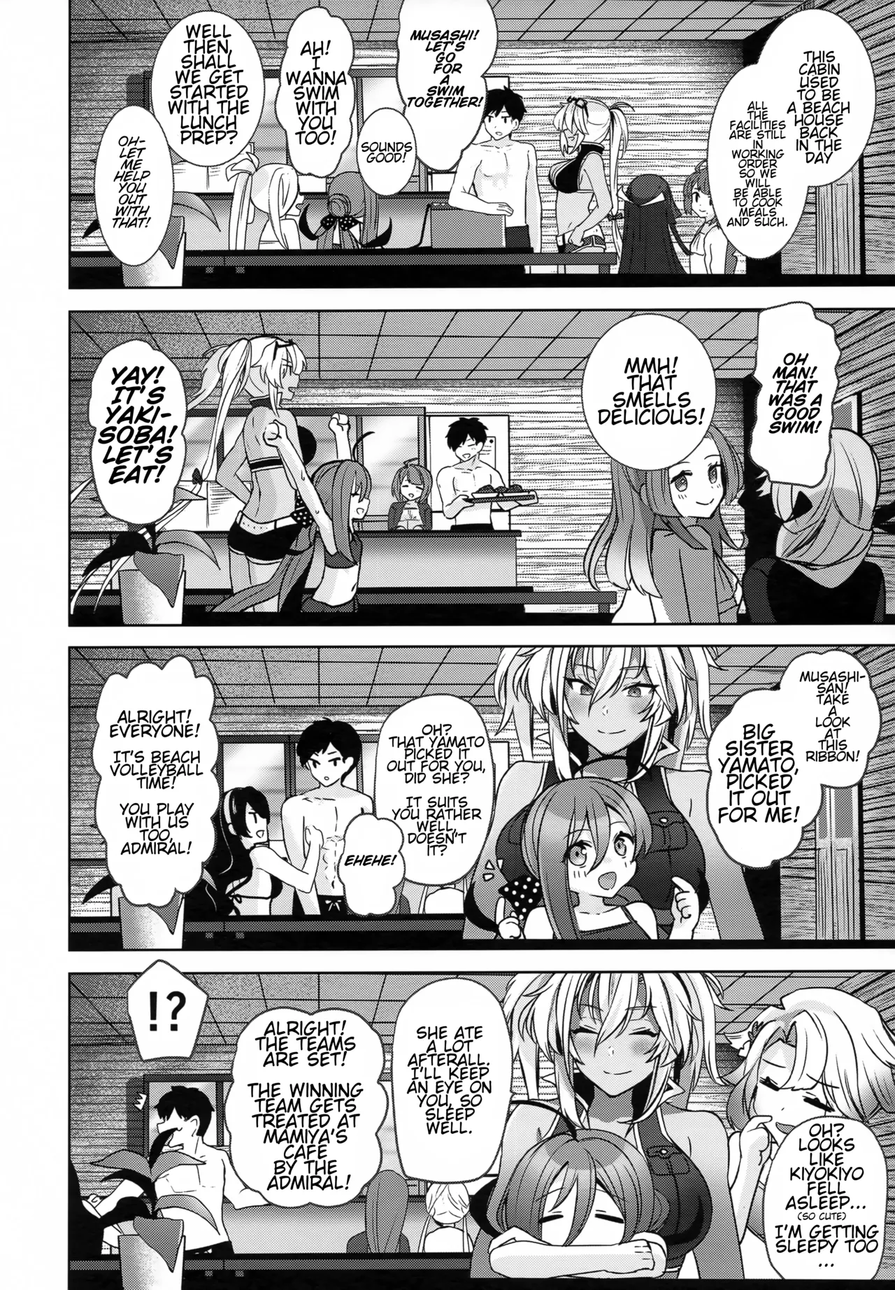 Musashi-san no Yoru Jijou Yoi no Umi to Himegoto-hen | Musashi-san's Night Time Proclivities: The Secret of The Twilight Sea page 9 full