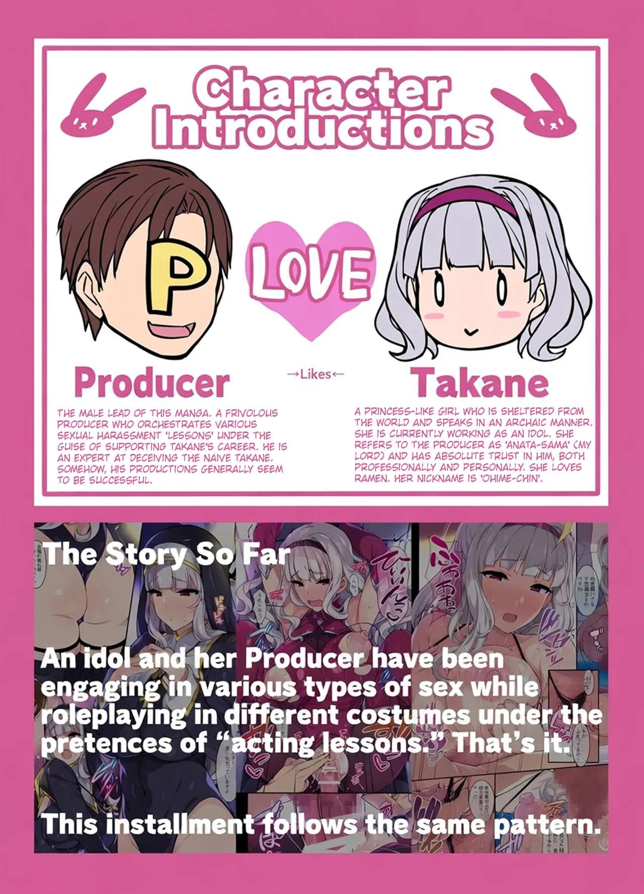 Using fake ‘bunny girl etiquette’ lessons as an excuse to teach a naive idol girl naughty habits. page 2 full