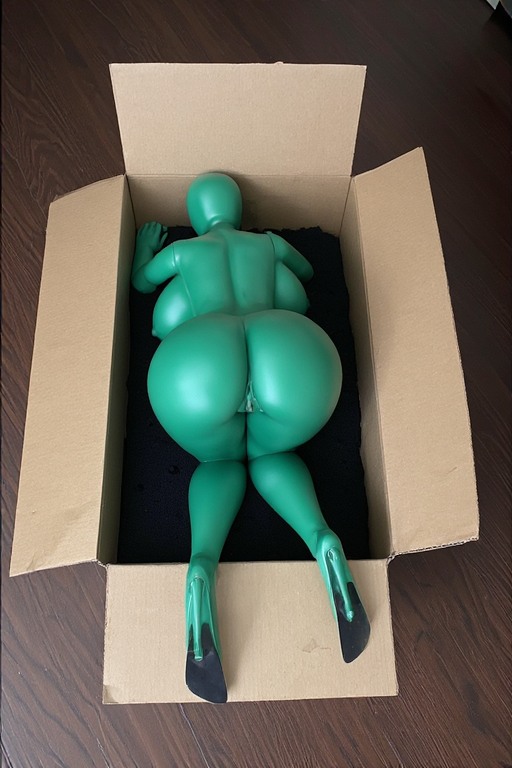 SpongeBob Squarepants fucks an emerald sex mannequin page 1 full