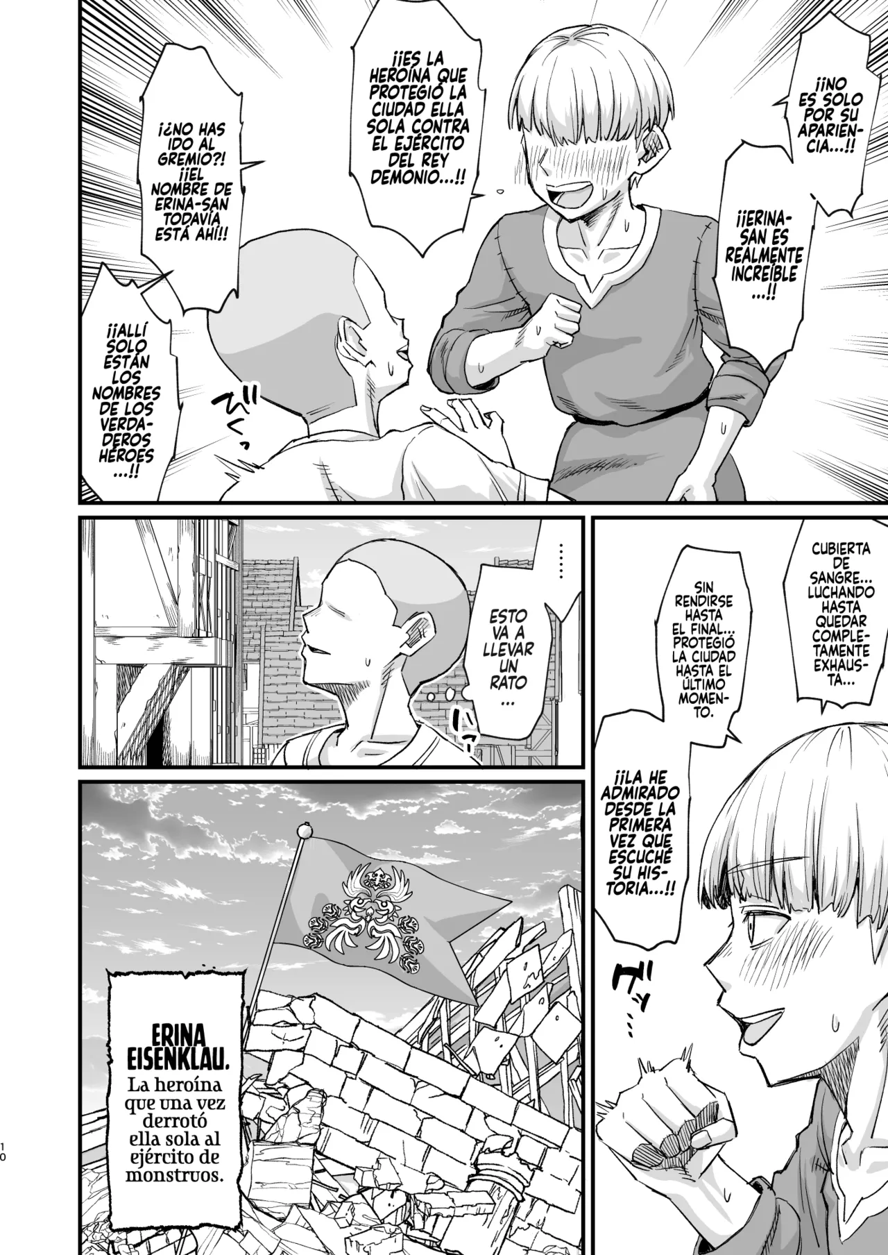 Katsute Eiyu datta, Onna Tachihe.｜La Mujer que Alguna Vez Fue una Heroína. page 10 full