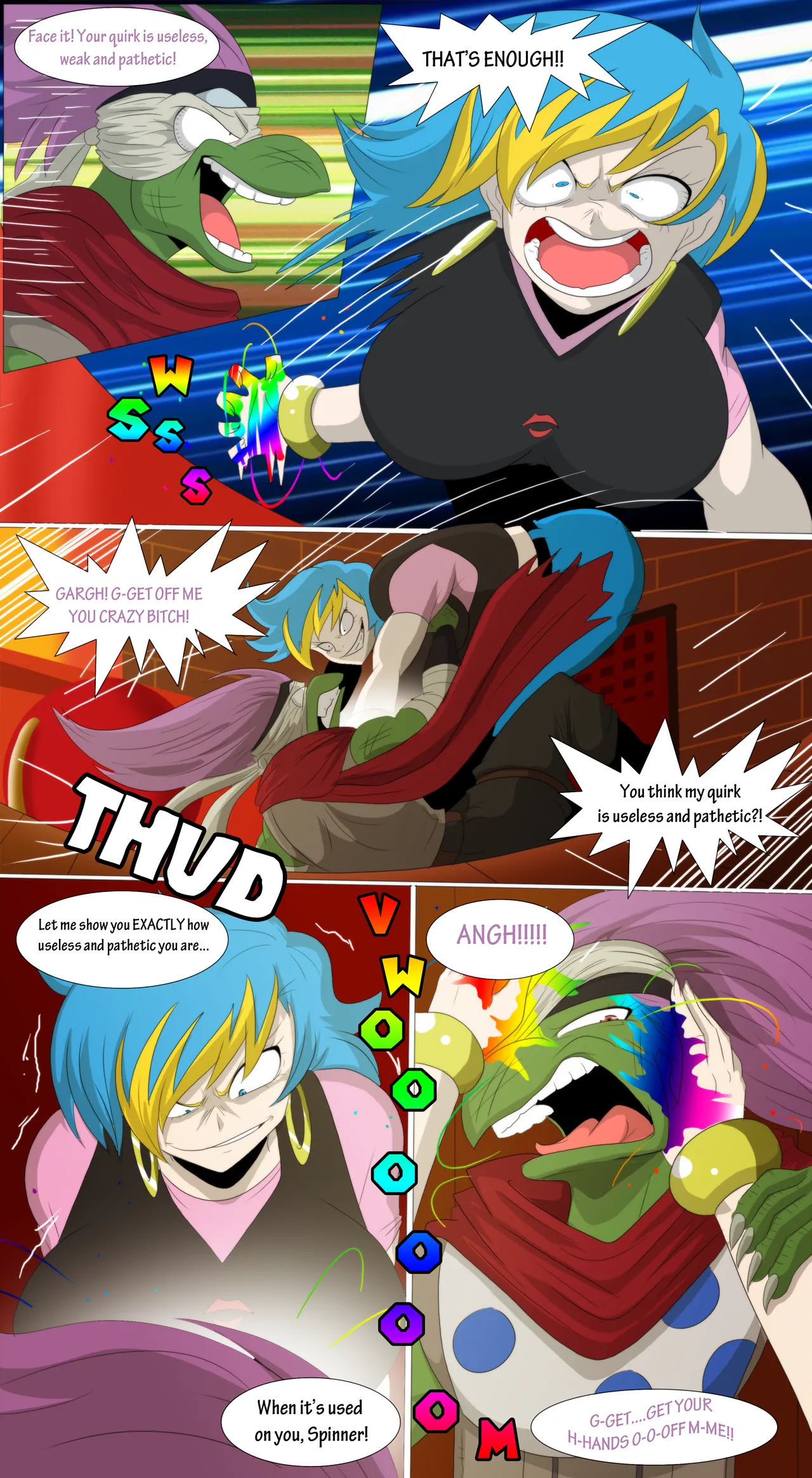 My Bimbo Academia 2. Chapter 1. page 4 full