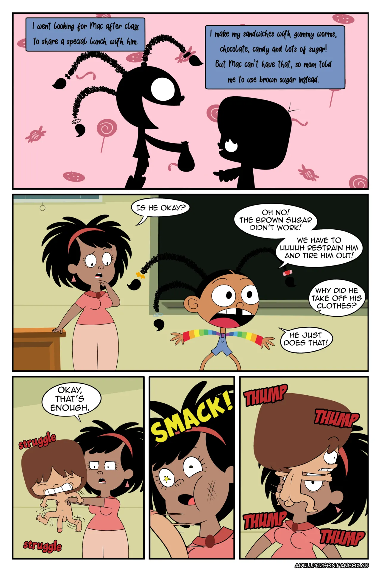 Sugar Rushed page 1 full
