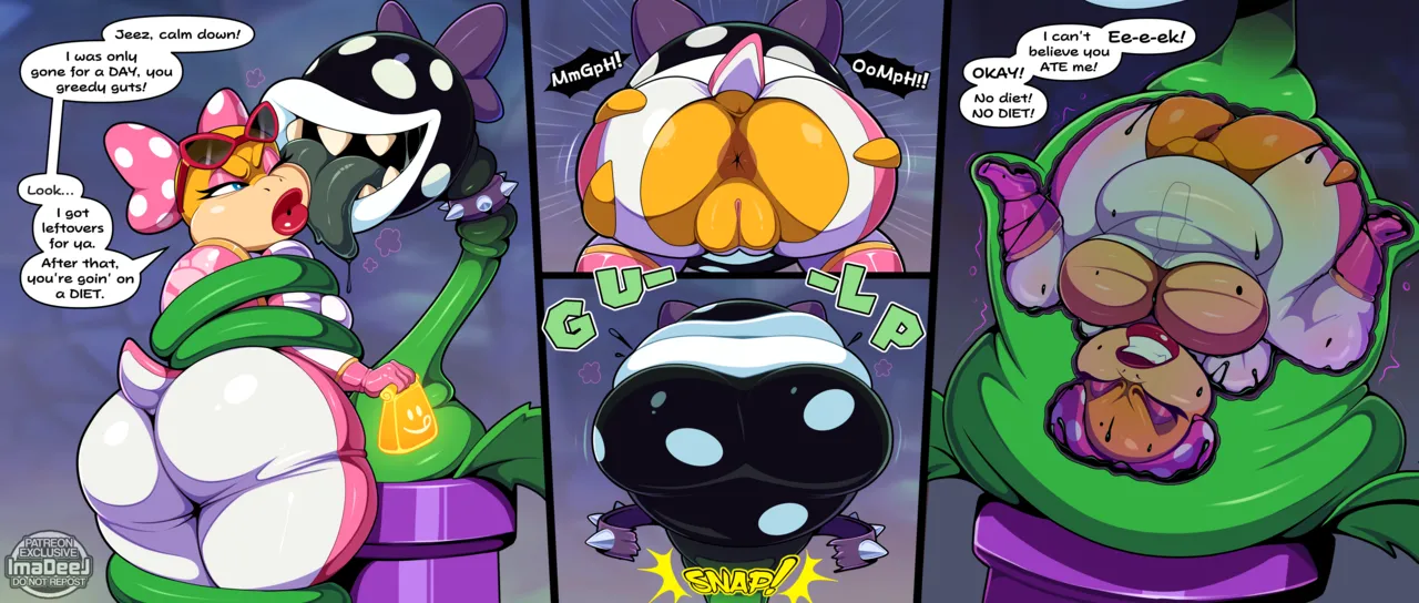 Wendy vs Pet Piranha Plant page 4 full