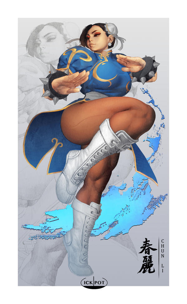 Fighting Game Pin-Ups page 5 full