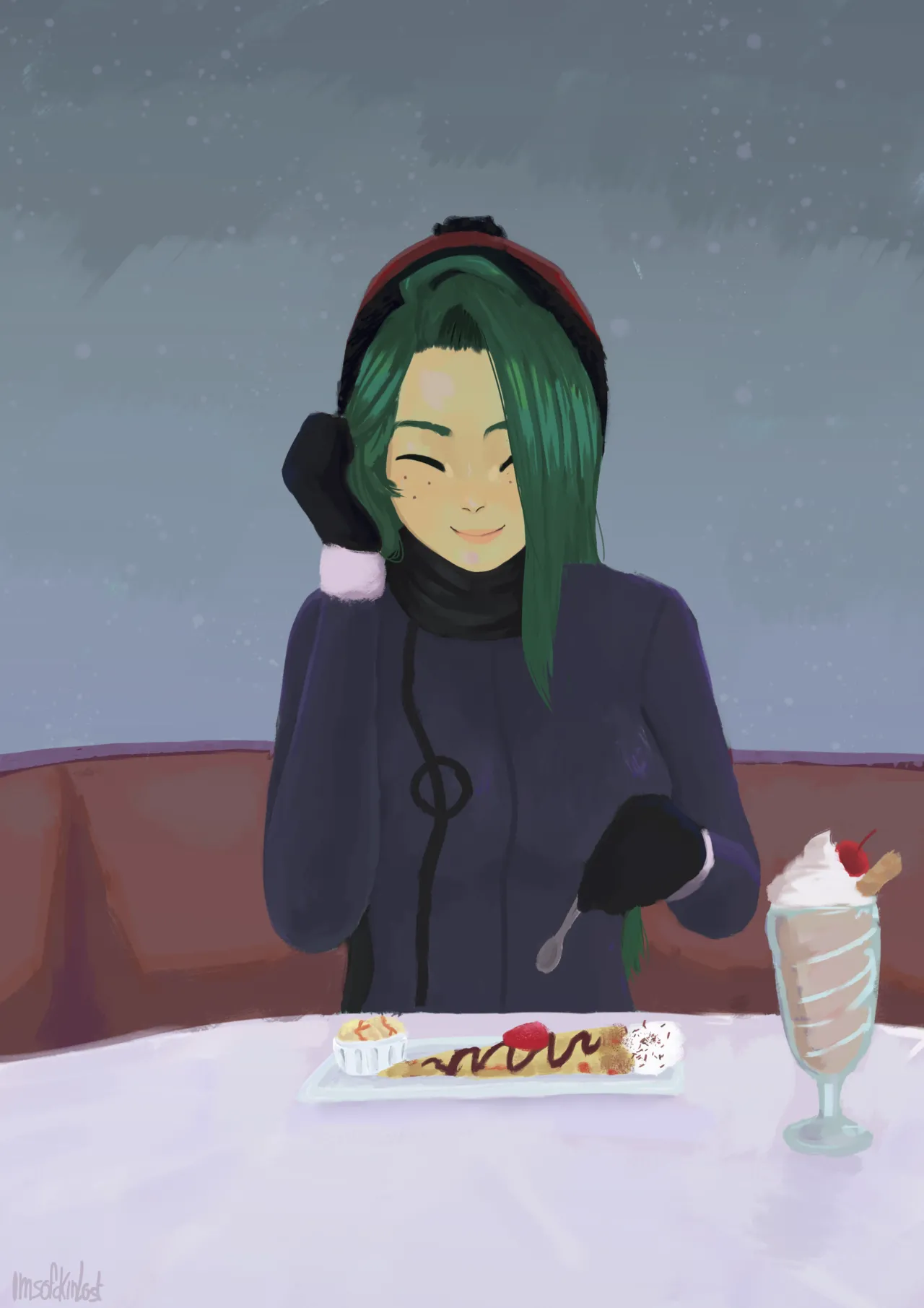 Maya, Nes, Emily &amp; Aisha page 4 full