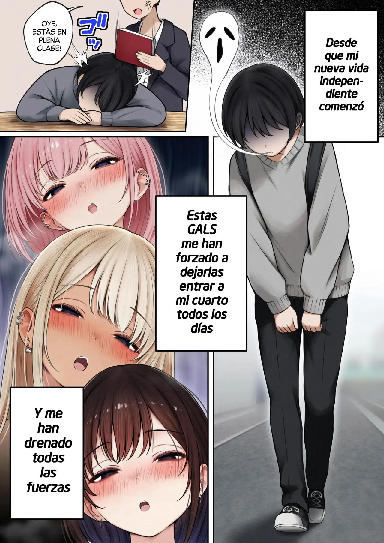 Boku no Heya ga Osananajimi Gal no Yaribeya ni Natta Hanashi Onsen Ryokan Hen | Una historia de como mi Habitacion se Convirtio en un lugar para tener Sexo con mi Amiga Gal de la Infancia - Edición Aguas Termales page 4 full