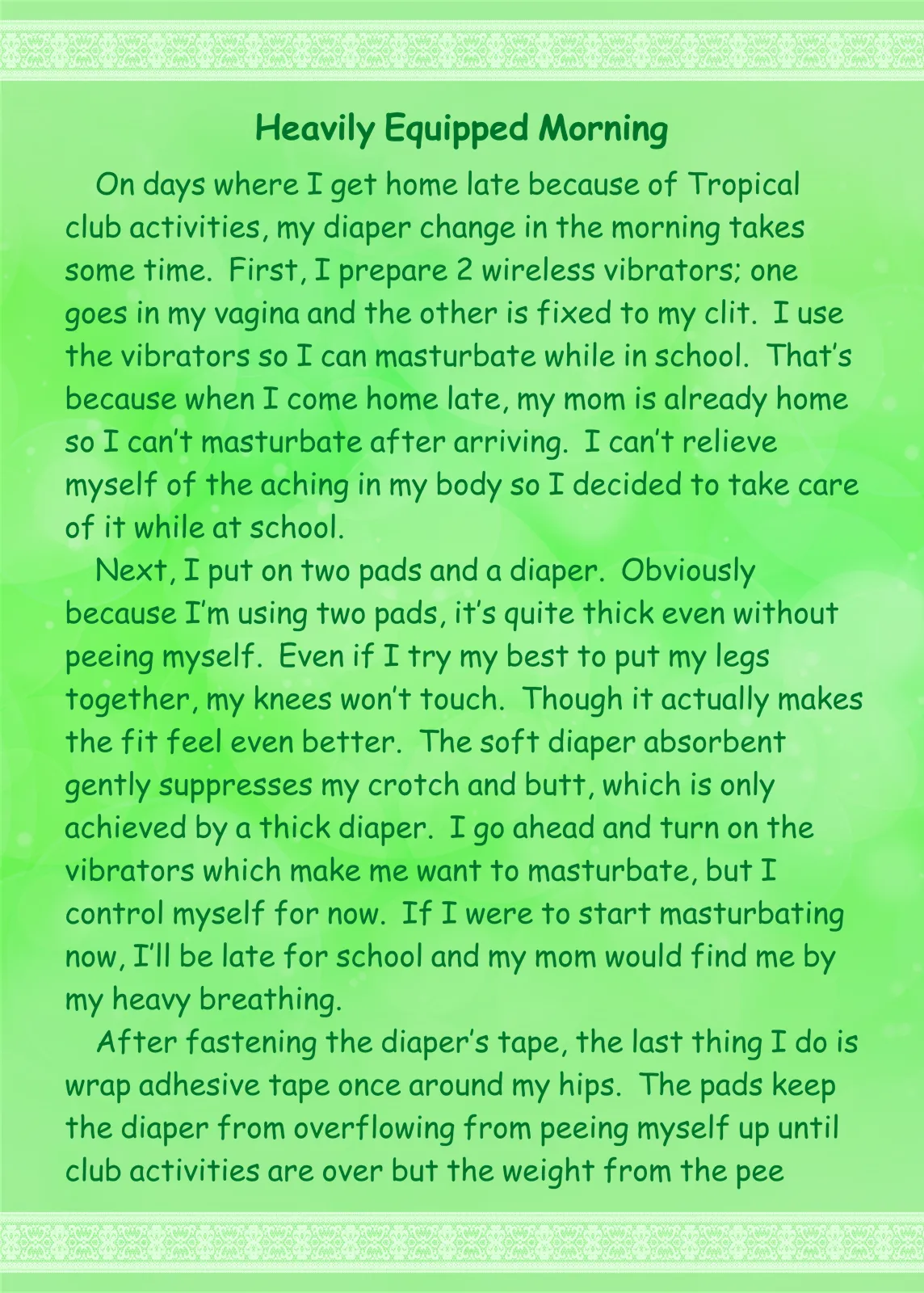 THIS is MY REALITY 2 ~Diaper Routine Changes~ page 10 full
