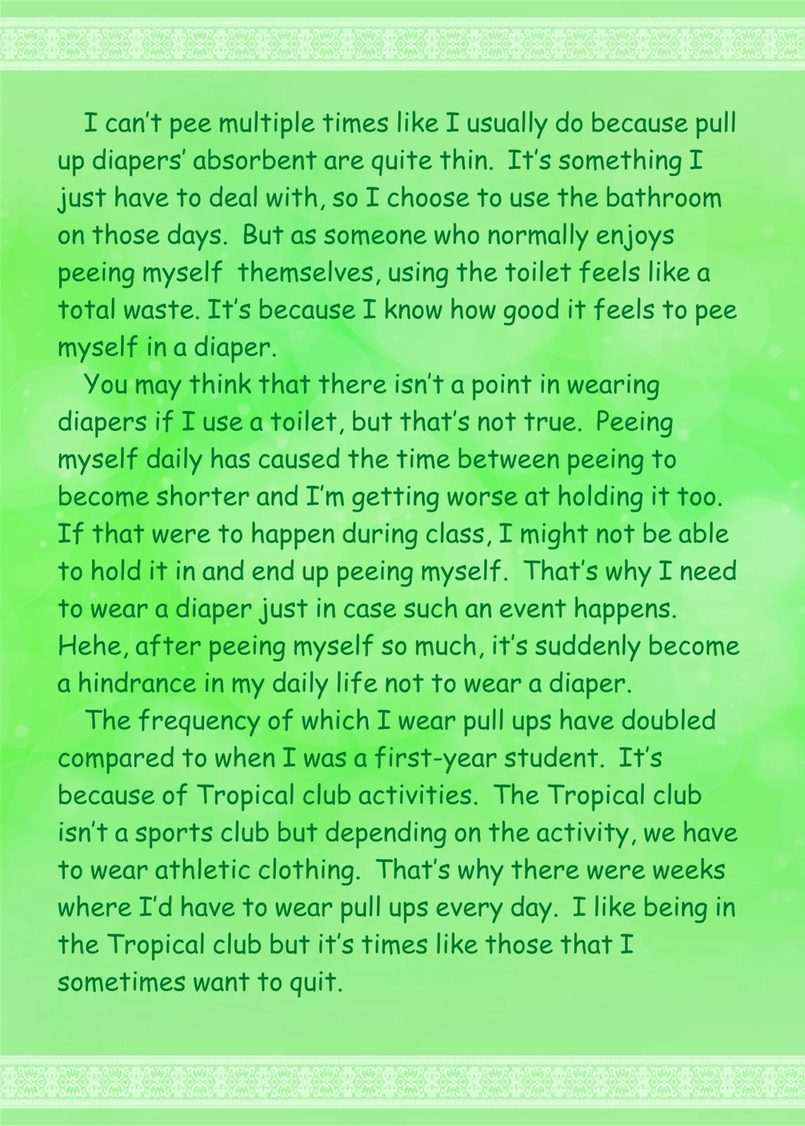 THIS is MY REALITY 2 ~Diaper Routine Changes~ page 5 full