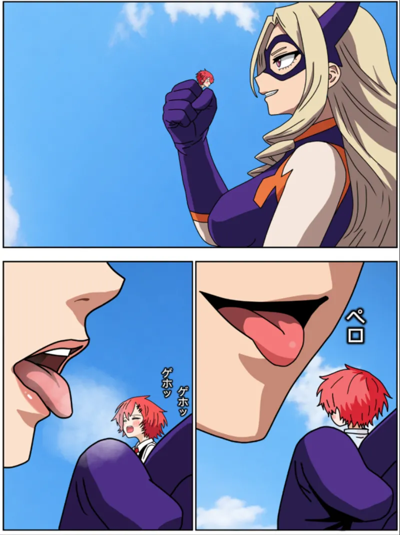 Mt. Lady ga shota-kun o marunomishichau page 5 full