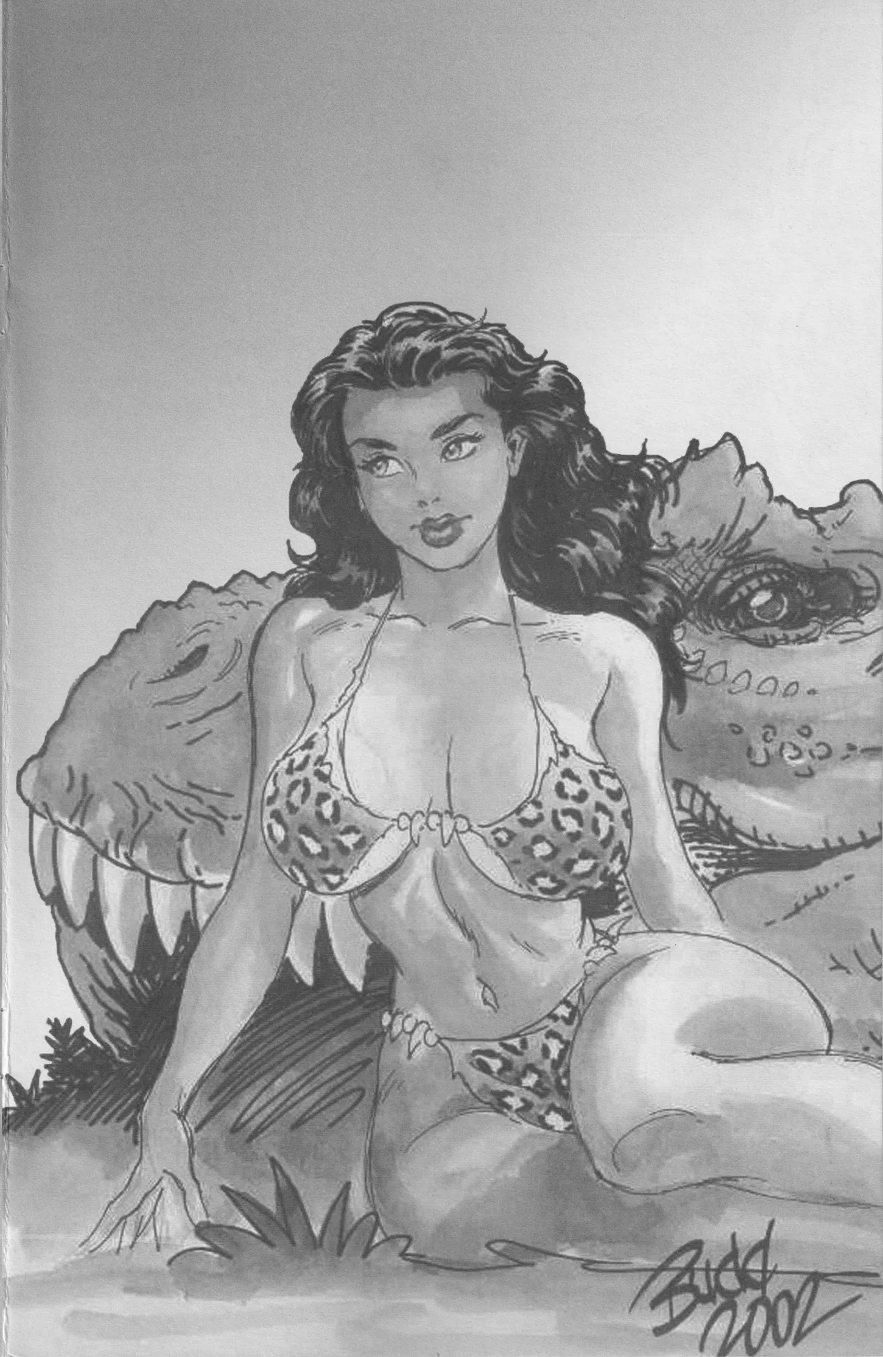 Cavewoman - Prehistoric Pinups 3 page 7 full