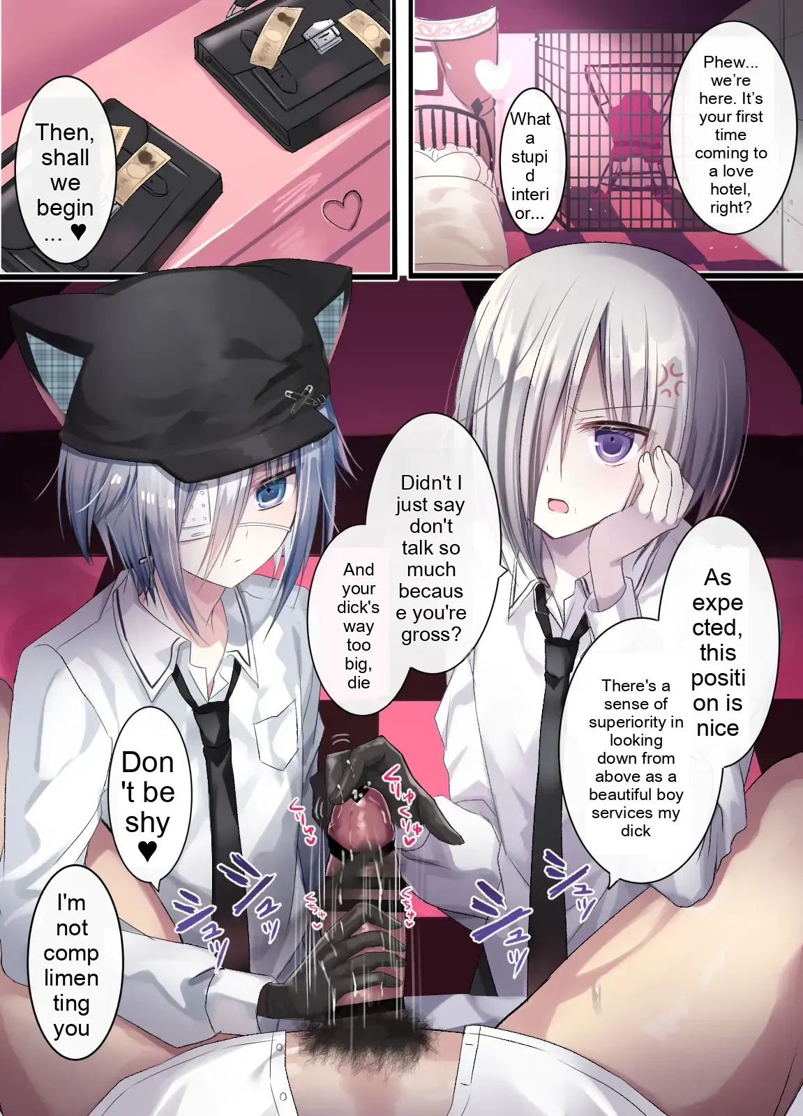A Sassy Kid Who Underestimates Adults vs. A Cool Teen: A Forced Orgasm Endurance Battle ~Discovering Lust in a Friend~ page 7 full