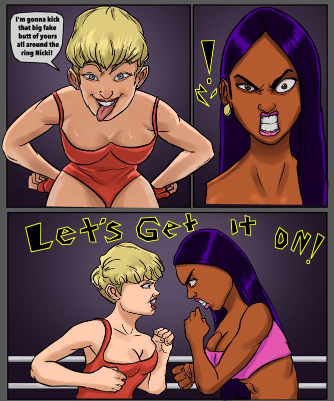 Nicki Minaj vs. Miley Cyrus by brutalhentai page 2 full
