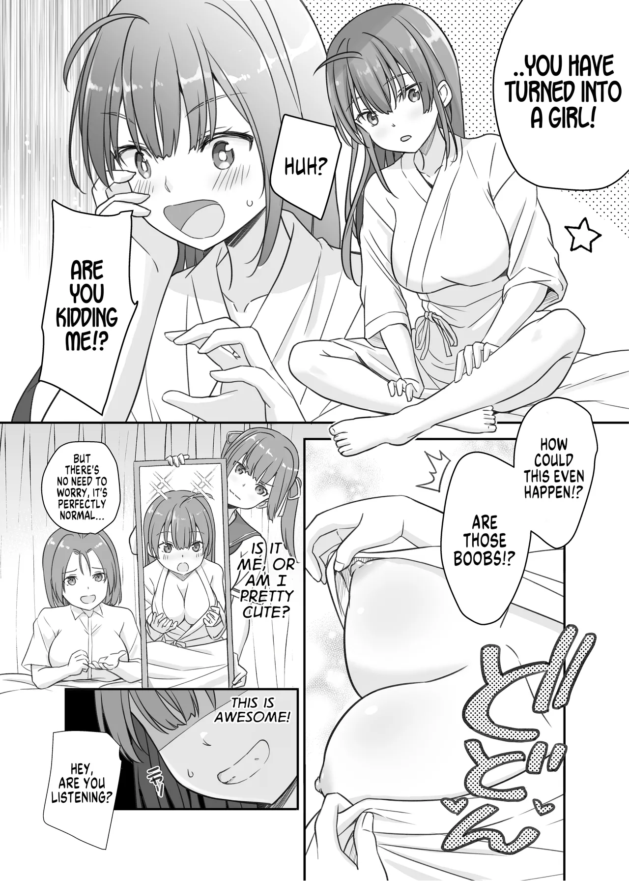 Teihen no Boku ga TS tta node Dosukebe Sex o Yattemita | The Loser Me Got Turned Into a Girl, so I Tried Having Degenerate Sex page 4 full
