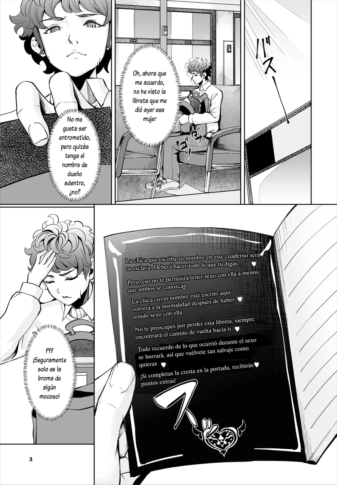 Seito Shidou Techou - Namae o Kaitara Ore no Iinari 1｜Manual de Orientación Estudiantil - Si Escribes tu Nombre, Harás lo que Yo Diga 1 page 4 full