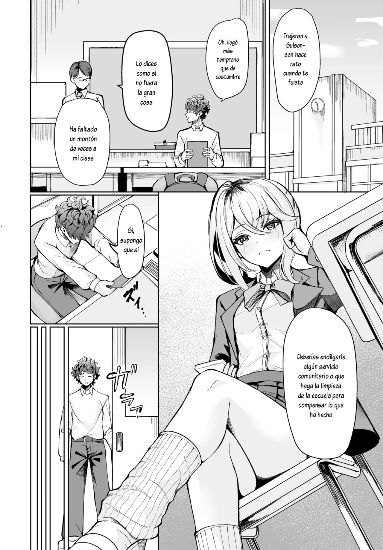 Seito Shidou Techou - Namae o Kaitara Ore no Iinari 1｜Manual de Orientación Estudiantil - Si Escribes tu Nombre, Harás lo que Yo Diga 1 page 5 full