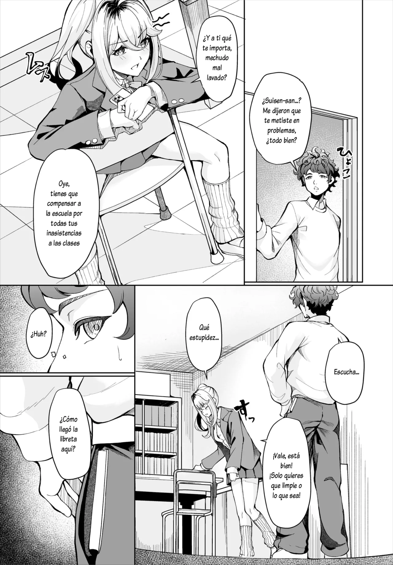 Seito Shidou Techou - Namae o Kaitara Ore no Iinari 1｜Manual de Orientación Estudiantil - Si Escribes tu Nombre, Harás lo que Yo Diga 1 page 6 full