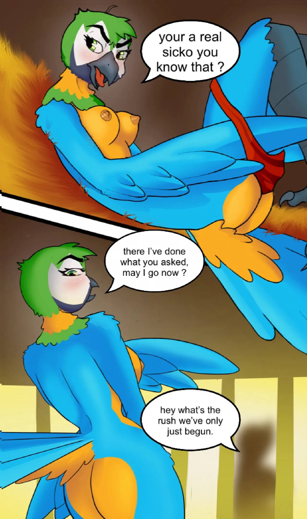 Mollie Macaw The Horniest Pilot You Ever Saw page 6 full